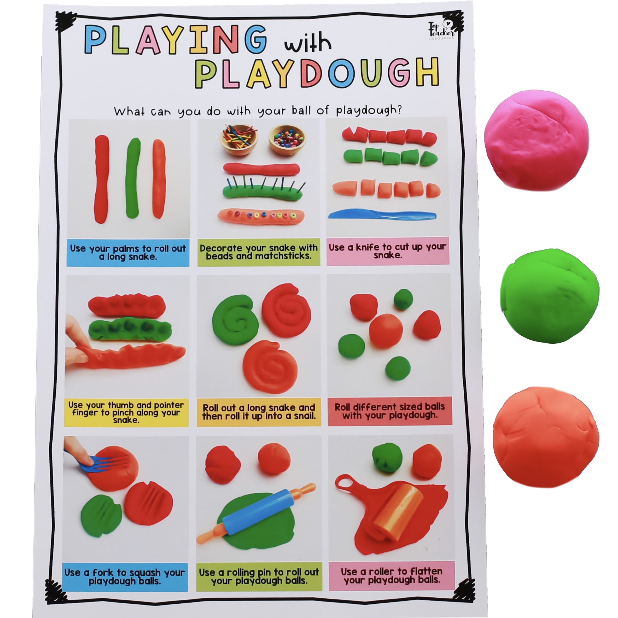 How Do You Play With Playdough