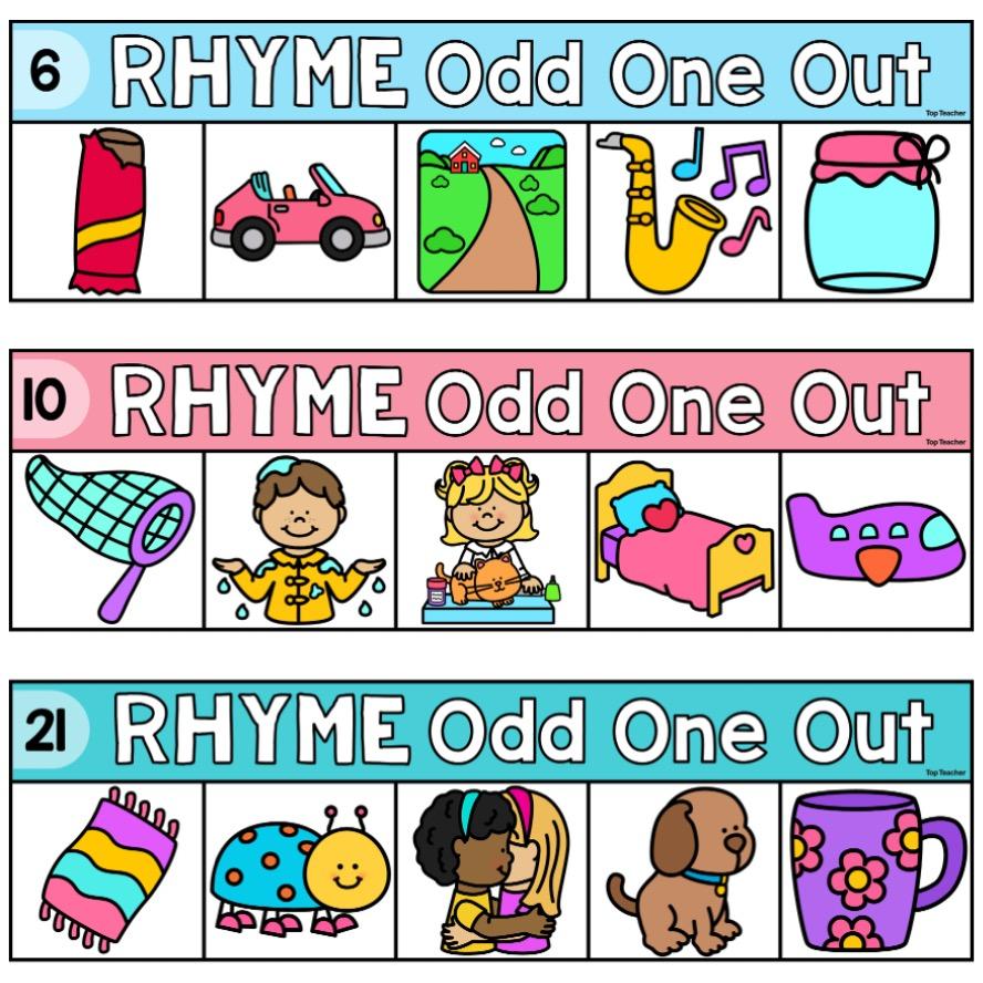 Rhyme Odd One Out Cover Image