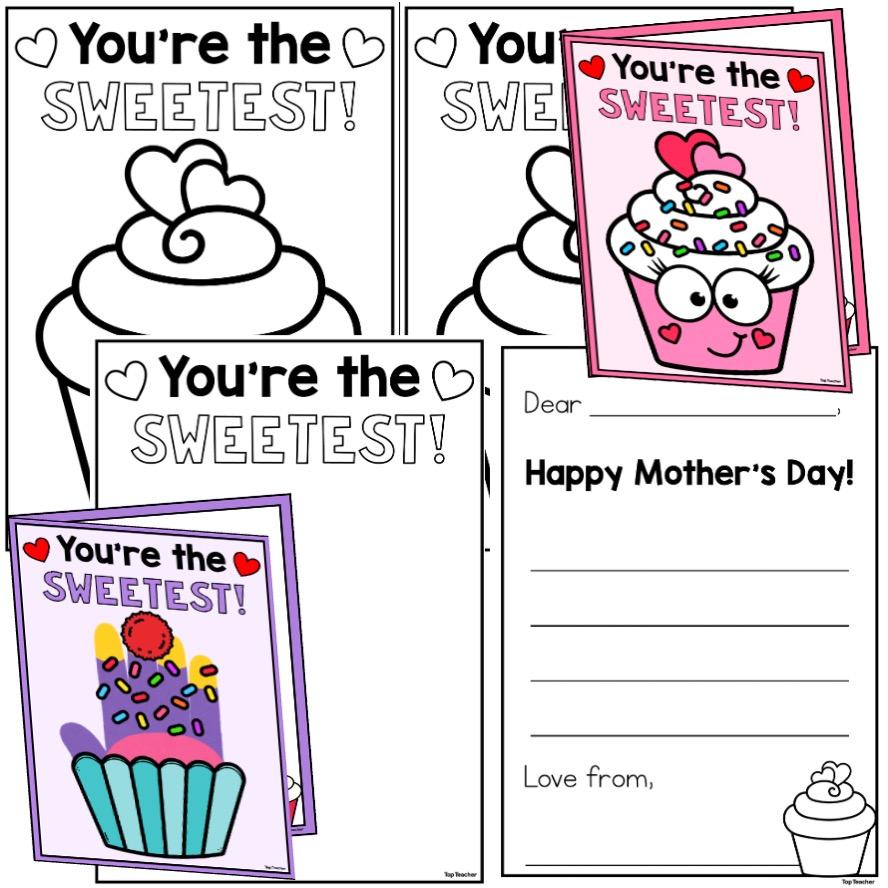 You're the Sweetest! Mother's Day Card TT