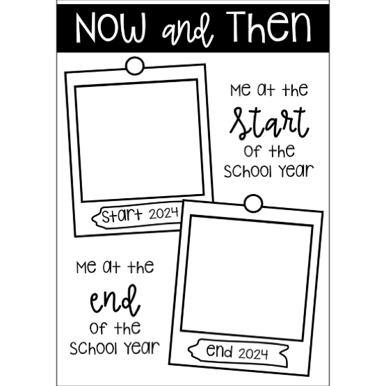 Now & Then Photo Template - Top Teacher