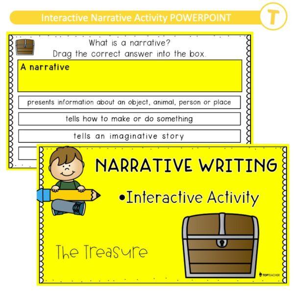 Interactive Narrative Activity POWERPOINT - Image 2