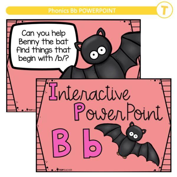 Phonics Bb POWERPOINT - Image 2