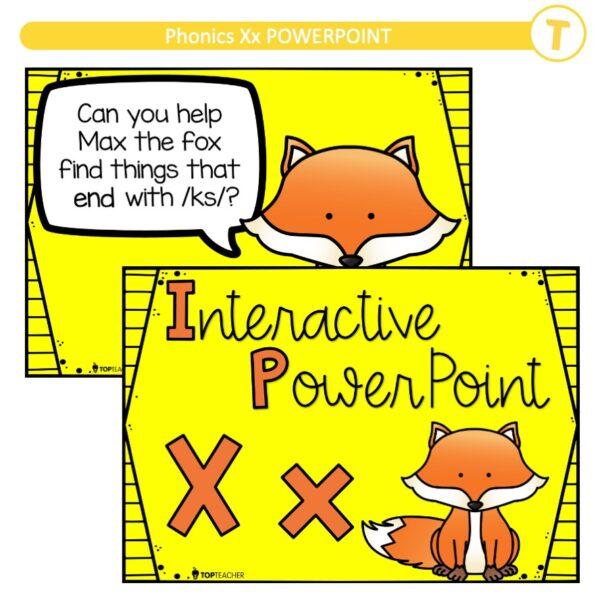 Phonics Xx POWERPOINT - Image 2