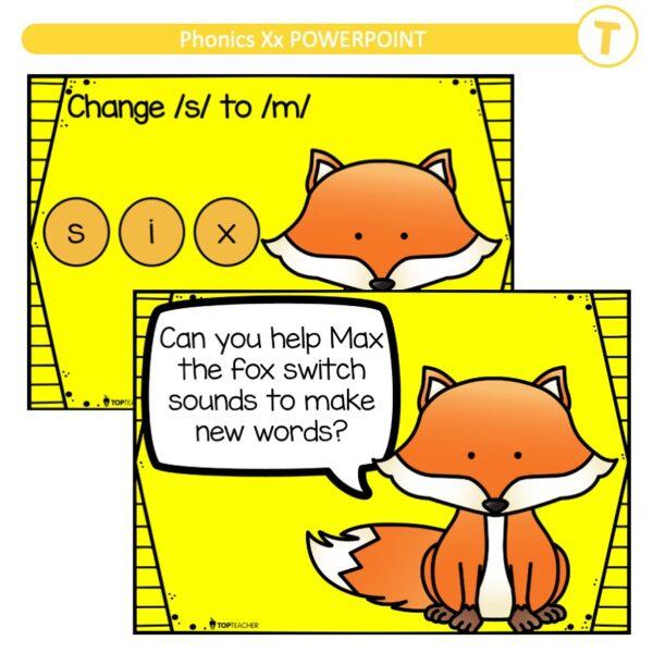 Phonics Xx POWERPOINT - Image 4