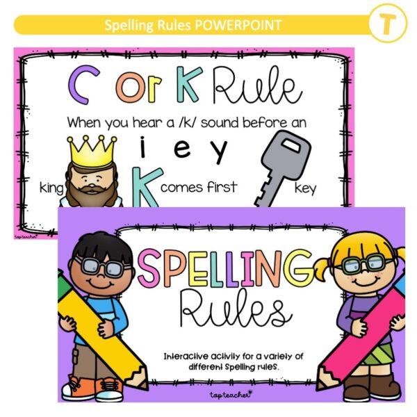 Spelling Rules POWERPOINT - Image 2
