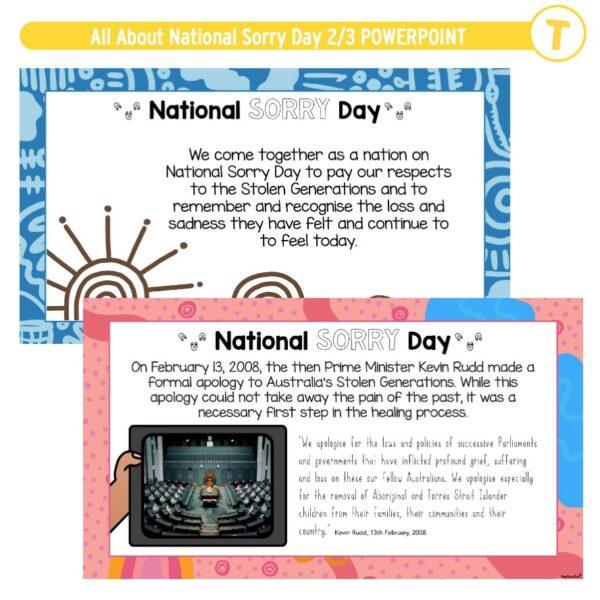 All About National Sorry Day 2/3 POWERPOINT - Image 4
