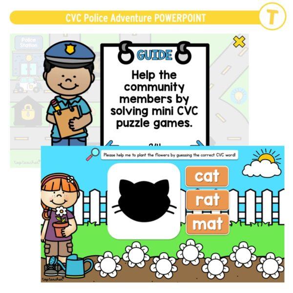 CVC Police Adventure POWERPOINT - Image 3