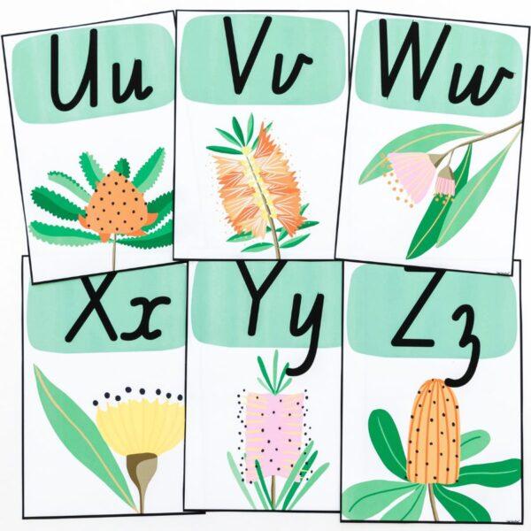Alphabet Posters Let’s Bloom Flower - Image 2