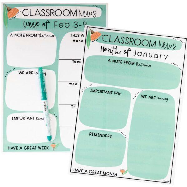 Newsletter Template Let’s Bloom - Image 2