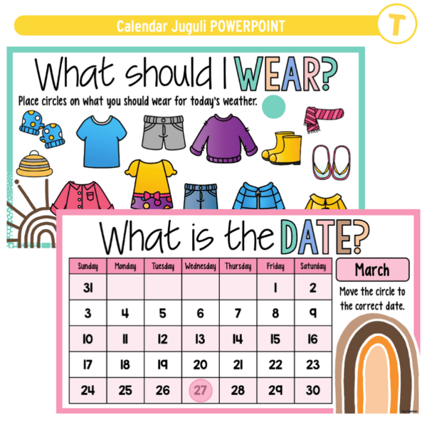 Calendar Juguli POWERPOINT - Image 3