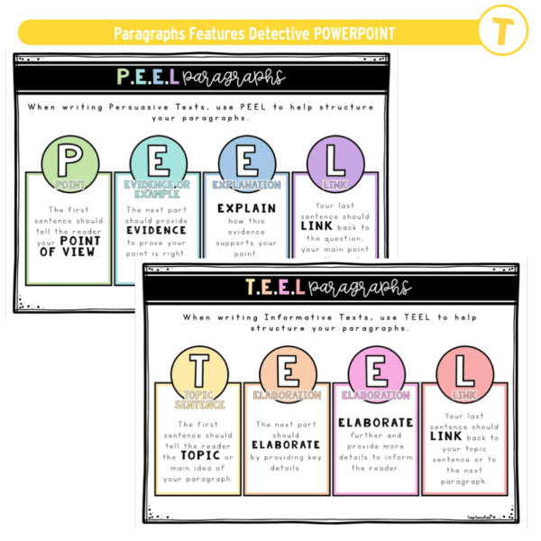 Paragraphs Features Detective POWERPOINT - Image 3
