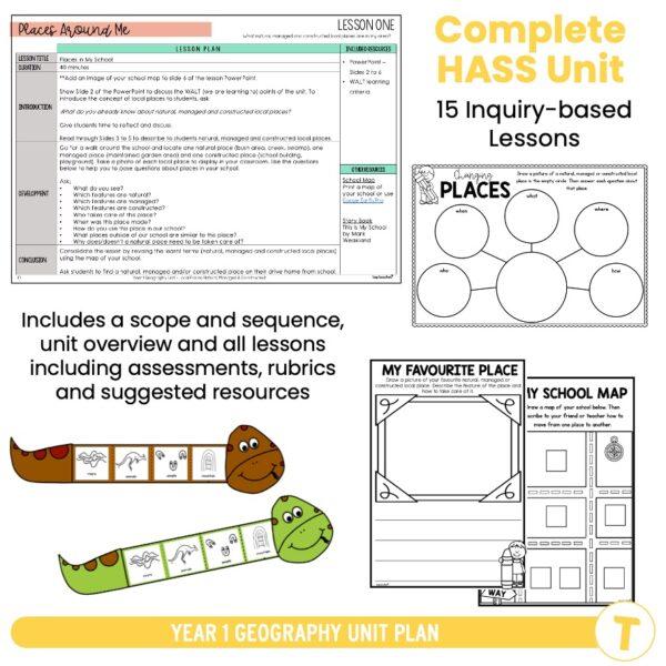 Geography Year 1 UNIT PLAN - Image 2