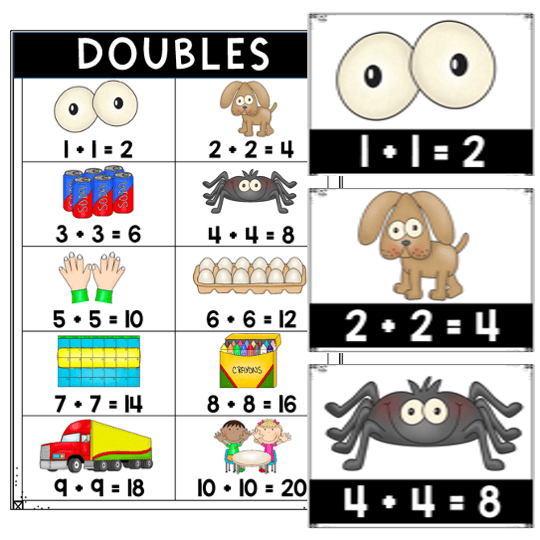 Doubles Posters - Top Teacher