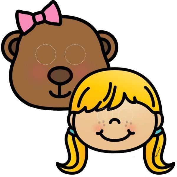 Goldilocks & the Three Bears Face Masks – Top Teacher