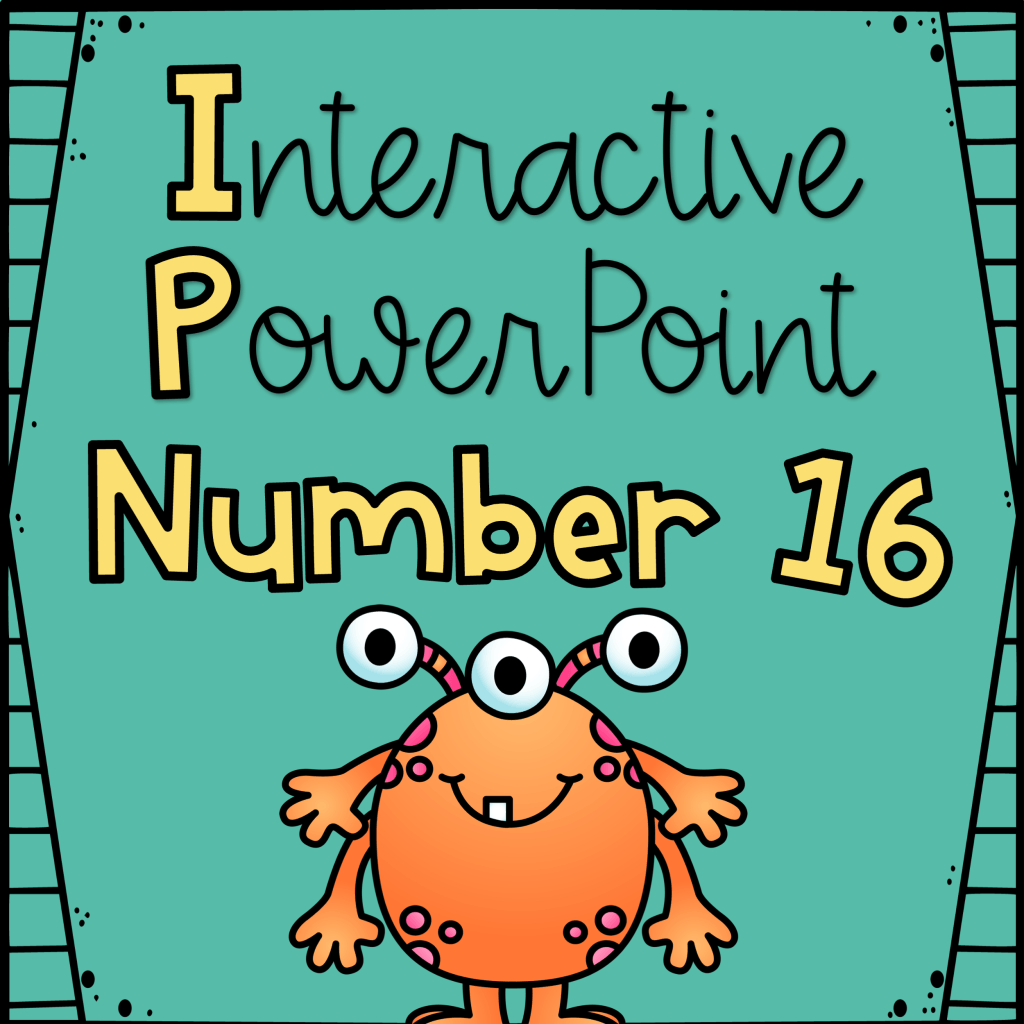 Number Sixteen 16 Interactive DIGITAL – Top Teacher