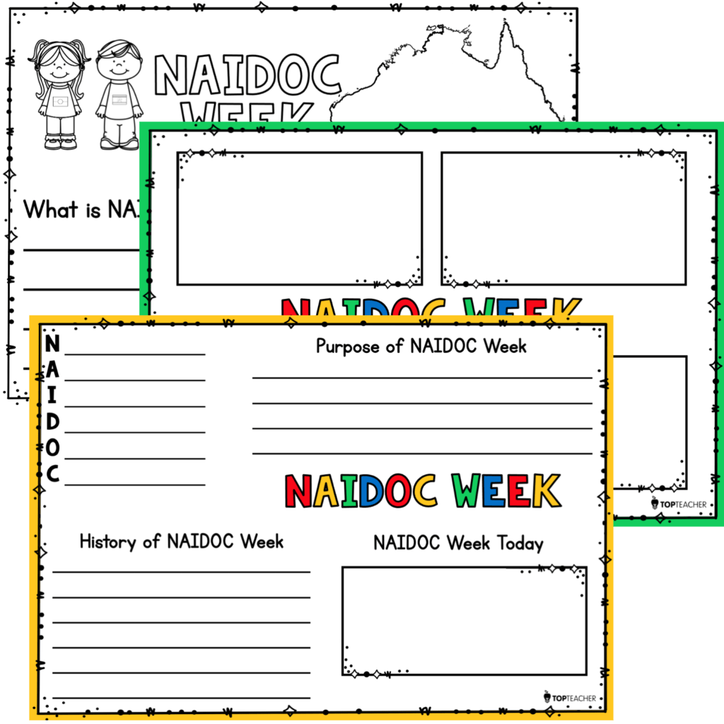 NAIDOC Week Information Templates - Top Teacher