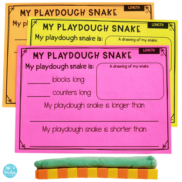 Play Dough Snake: Measuring Length - Image 2