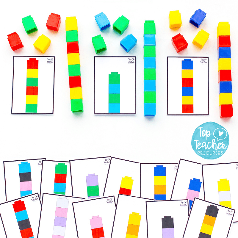 Unifex Cube Pattern Cards – Top Teacher
