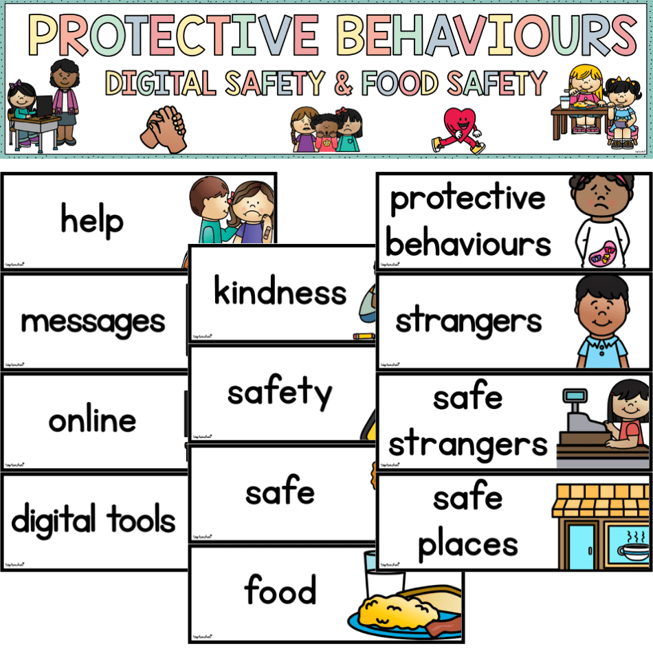 Health Years 1 & 2 Making Healthy & Safe Choices Display PACKAGE top teacher