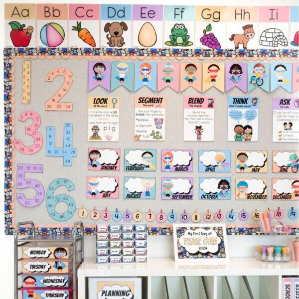 Alphabet Posters (One Image) Hero Kids - Image 2