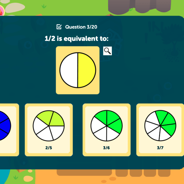 Equivalent Fractions with Models LET’S FARM - Image 4