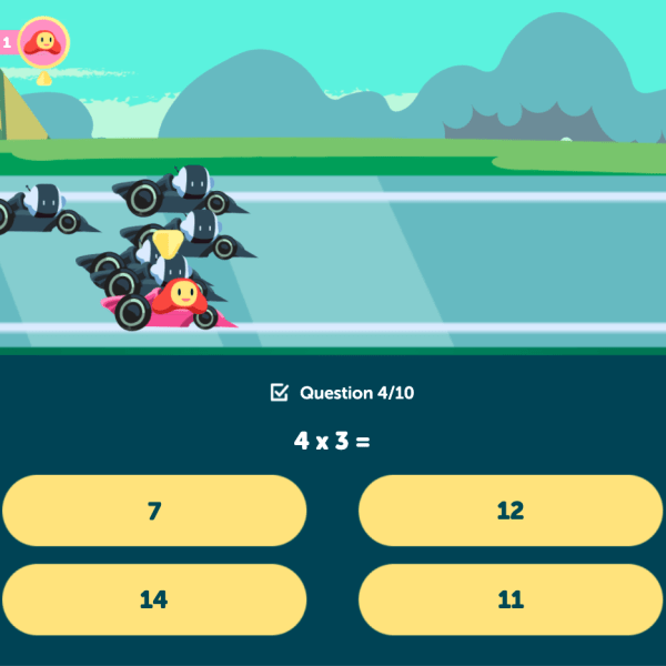 x3 Times Tables LET'S RACE - Image 2
