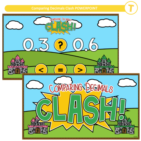 Comparing Decimals Clash POWERPOINT - Image 2