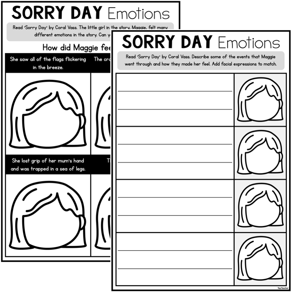 Sorry Day Emotions top teacher