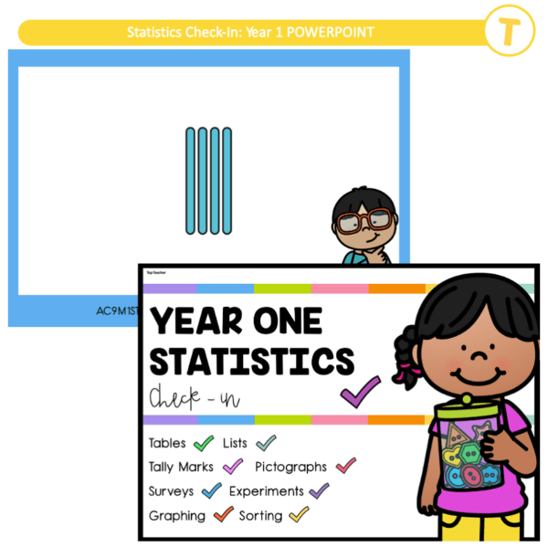 Statistics Check-In: Year 1 POWERPOINT - Image 2