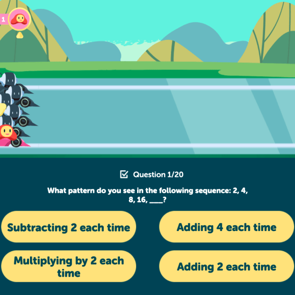 Doubling & Halving Number Patterns LET’S RACE - Image 2