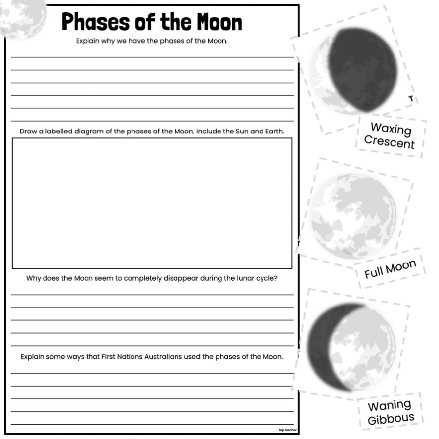 Phases of the Moon Activity top teacher