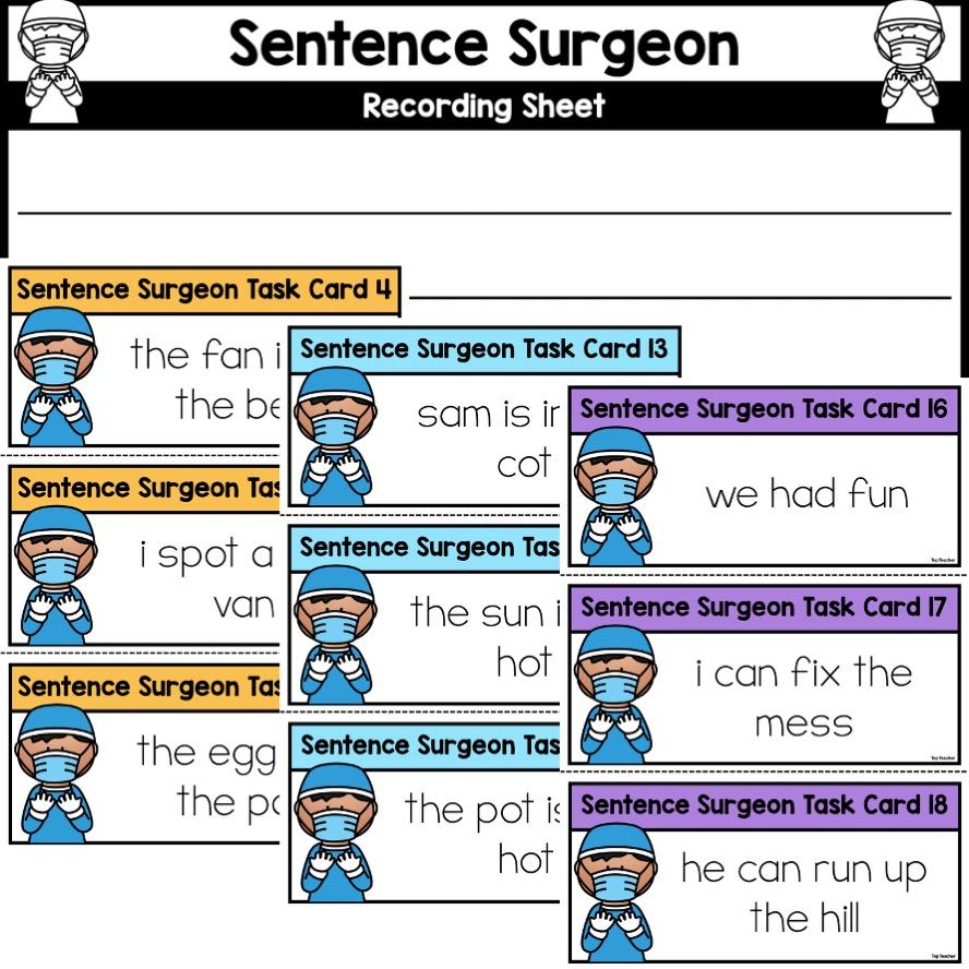 Sentence Surgeon top teacher