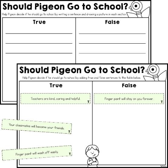 Should Pigeon Go to School top teacher