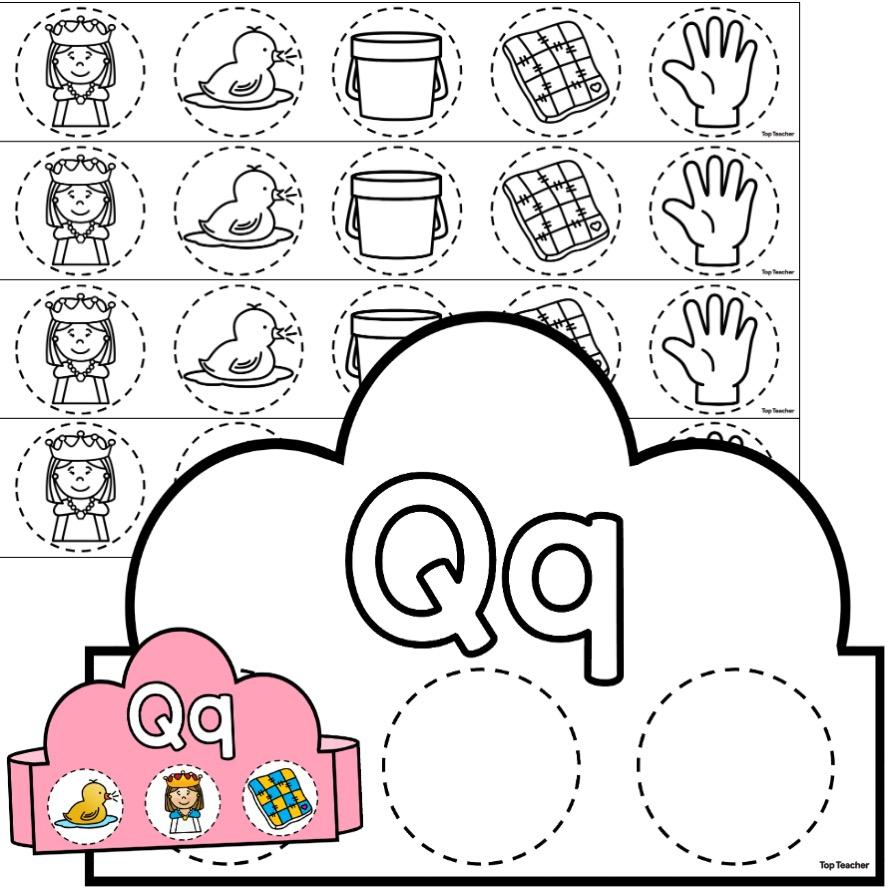 Alphabet Crown Letter Qq Cover Image