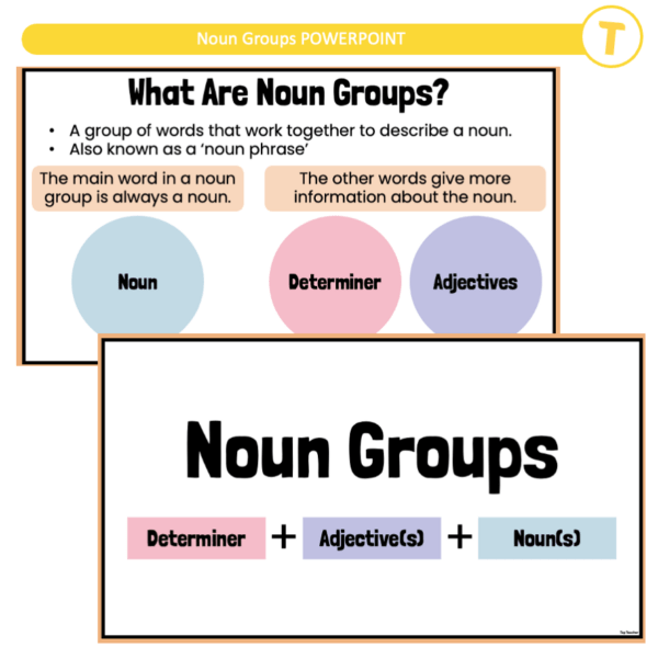 Noun Groups POWERPOINT - Image 2