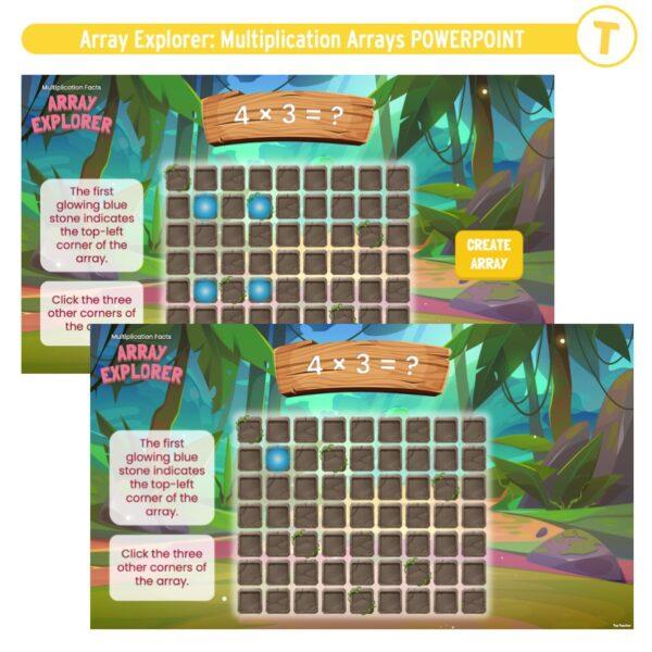 Array Explorer: Multiplication Arrays POWERPOINT - Image 3