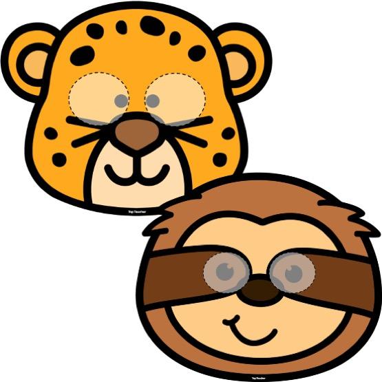 The Speedy Sloth Mask Top Teacher
