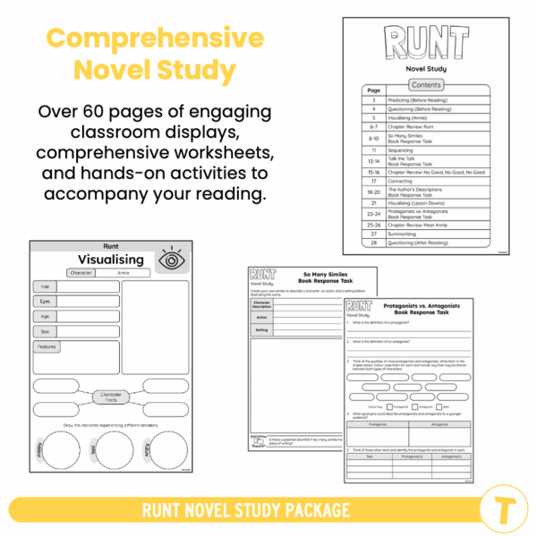Runt: Novel Study PACKAGE - Image 2